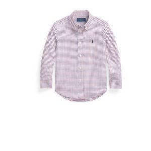Ralph Lauren little boys size 7 natural stretch buttons down shirt.